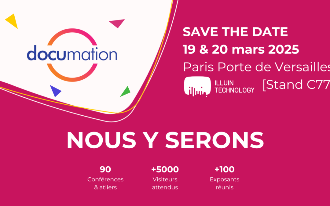 ILLUIN Technology, führend im Bereich Dokumenten-KI, wird auf der Documation am Stand C77 vertreten sein.